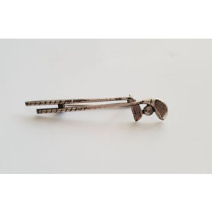 VINTAGE STERLING SILVER GOLF CLUBS PIN